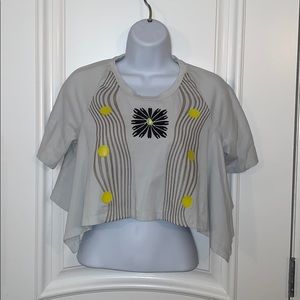 Opening Ceremony Graphic Crop Top